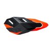 RTECH Chrániče rúk HP3 – čierno-oranžové fluo (2× Uchytenie)