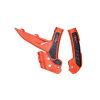 RTECH kryty rámu, oranžová ktm / čierna, SKU PRTKTMARNR3