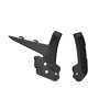 RTECH Kryty rámu Bi-Material Super Grip Gas Gas MC 125/250 (24), MC-F 250/450 Factory Edition (23–24), MC-F/EC-F 250/350/450 (24) – čierne