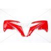 UFO Kryty chladičov Honda CRF 450R '09-'12, CRF 250R '10-'13 červené