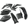 UFO Sada plastov Honda CRF 250R '11-'13, CRF 450R '11-'12 čierna
