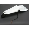 UFO Zadný blatník Husqvarna 4T '08-'09 so svetlom biely