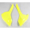 UFO Bočné tabuľky Husqvarna TC 125/300 16-18, TC 250 17-18, TE/TX 125/250/300 17-19, FE 250/350/450/501 17-19, FC 250/350/450 16-18 žlté fluo