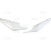 UFO Bočné tabuľky Husqvarna TC 125/250 '19-22, FC 250/350/450 '19-22, TE 150/250/300 '20-22, FE 250/350/450/501 '20-22 biele