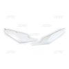 UFO Bočné tabuľky Husqvarna TC 125/250 '19-22, FC 250/350/450 '19-22, TE 150/250/300 '20-22, FE 250/350/450/501 '20-22 biele '20