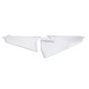 UFO Bočné tabuľky Husqvarna TC 125/250, FC 250/350/450 '19-21, TE 150/250/300, TX 250/300, FE 250/350/450/501 '20-21, biele