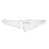 UFO Bočné tabuľky Husqvarna TC 125/250, FC 250/350/450 '19-21, TE 150/250/300, TX 250/300, FE 250/350/450/501 '20-21, biele '20-21