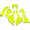 UFO Sada plastov Husqvarna TX/TE/FE '17-'19 žltá fluo