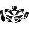 UFO Sada plastov Husqvarna TC 125/250 '19-'22, FC 250/350/450 '19-'22 čierna