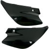 UFO Bočné tabuľky Kawasaki KX 80 '98-'00, KX 85 '01-'12 čierne