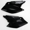 UFO Bočné tabuľky Kawasaki KXF 250 '04-'05 čierne