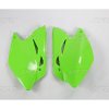 UFO Bočné tabuľky Kawasaki KXF 450 '06-'08 zelené