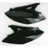 UFO Bočné tabuľky Kawasaki KXF 450 '09-'11 čierne