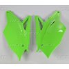 UFO Bočné tabuľky Kawasaki KXF 450 '16-'18, KXF 250 '17-'20 zelené