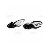 UFO Chrániče rúk Flame Kawasaki KXF 250/450 (13–17) – čierno-biele