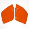UFO Bočné tabuľky KTM 2T '98, 4T '00 oranžové