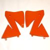 UFO Kryty chladičov KTM EXC '01-'02 oranžové