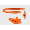 UFO Sada vodidiel reťaze KTM SX 125/250, XS-F 250/450 '07-10, SX 144/150, EXC 125/200/250/300, EXC-F 450 '08-10, oranžová