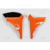 UFO Kryt vzduchového filtra KTM SX '11, SXF '11-'12 oranžový