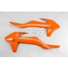 UFO Kryty chladičov KTM SX/SXF '16-'18, EXC/EXCF TPI '17-'19, oranžové