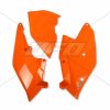 UFO Bočné tabuľky KTM SX/SXF '16-'18, EXC/EXCF TPI '17-'19 + kryt vzduchového filtra oranžové