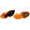 UFO Chrániče rúk Flame KTM SX 125 (14–15), EXC 125 (14–16) – oranžové (s uchyteniami)