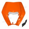 UFO Kryt predného svetla KTM EXC/EXCF 09-13 oranžový