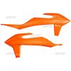 UFO Kryty chladičov KTM SX/SXF 125/150/250/350/450 '19-'22, EXC 125 '20-'21, EXC/EXCF 150/250/300/350/450/500 TPI '20-2023 oranžové fluo