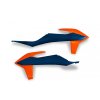 UFO Kryty chladičov KTM SX/SXF 125/150/250/350/450 '19-'22, EXC 125 '20-'21, EXC/EXCF 150/250/300/350/450/500 TPI '20-2023 OEM