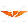 UFO Bočné tabuľky KTM SX/SXF 125/150/250/350/450 '19-'22, EXC 125 '20-'21, EXC/EXCF 150/250/300/350/450/500 TPI '20-2023 + kryt vzduchového filtra oranžové