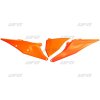 UFO Bočné tabuľky KTM SX/SXF 125/150/250/350/450 '19-'22, EXC 125 '20-'21, EXC/EXCF 150/250/300/350/450/500 TPI '20-2023 + kryt vzduchového filtra oranžové fluo