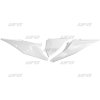 UFO Bočné tabuľky KTM SX/SXF 125/150/250/350/450 '19-'22, EXC 125 '20-'21, EXC/EXCF 150/250/300/350/450/500 TPI '20-2023 + kryt vzduchového filtra biele