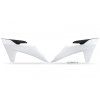 UFO Kryty chladičov KTM SX/SXF 125/250/300/350/450F '23-24, EXC/EXCF 150/250/300/350/450/500 TBI '24-26 biele
