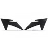 UFO Kryty chladičov KTM SX/SXF 125/250/300/350/450F '23-24, EXC/EXCF 150/250/300/350/450/500 TBI '24-26 čierne