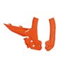 UFO Kryty rámu KTM SX/SXF 125/250/300/350/450F TBI '23-26, EXC/EXCF 150/250/300/350/450/500 TBI '24-26 oranžové