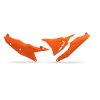 UFO Bočné tabuľky + kryt vzduchového filtra KTM SX 125 / 250 / 300 '23-'25, SXF 250 / 350 / 450 '23-'25, EXC 150 / 250 / 300 '24-'25, EXCF 250 / 350 / 450 / 500 '24-'25 oranžové