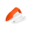 UFO sada blatníkov, variant OEM oranžová/biela, SKU KTFK529999