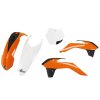 UFO Sada plastov KTM SX 85 '13-'17 (KT04040127, KT04045047, KT04042999, KT04041047) OEM oranžová / biela / čierna