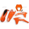 UFO Sada plastov KTM EXC/EXC-F '12-'13 oranžová