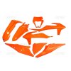 UFO Sada plastov KTM EXC 125 '20-'21, EXC 250 / 300 TPI '20-'23, EXC-F 250 / 350 / 450 / 500 '20-'23 oranžová