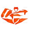 UFO Sada plastov KTM EXC 125 '20-'21, EXC 250 / 300 TPI '20-'23, EXC-F 250 / 350 / 450 / 500 '20-'23 oranžová fluo