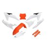 UFO Sada plastov KTM SX 125 / 250 / 300 TBI '23-'24, SX-F 250 / 350 / 450 '23-'24 OEM oranžová/biela