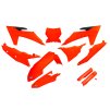 UFO Sada plastov KTM SX 125 / 250 / 300 TBI '23-'24, SX-F 250 / 350 / 450 '23-'24 oranžová fluo