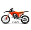 UFO Sada plastov KTM SX 125 / 250 / 300 TBI '23-'24, SX-F 250 / 350 / 450 '23-'24 oranžová / čierna