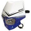 UFO Predné svetlo Stealth Bicolor – homologované – LED – modré