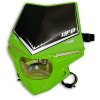 UFO Predné svetlo Stealth – homologované – s LED Smerovkami – zelené