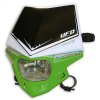 UFO Predné svetlo Stealth Bicolor – homologované – LED – zelené
