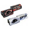 UFO Pena na riadidlá 28 mm – biela – Ufo Logo