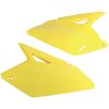 UFO Bočné tabuľky Suzuki RMZ 250 '07-'09 žlté
