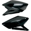 UFO Bočné tabuľky Suzuki RMZ 250 '07-'09 čierne